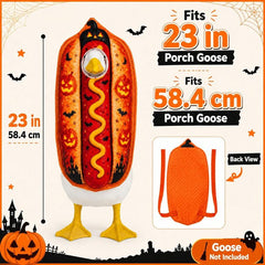 Hallowin kostim u obliku hot dog-a