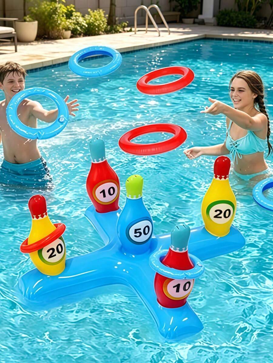 PVC  set za bacanje za decu, interaktivna igra za  bazen
