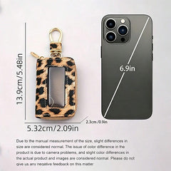 Futrola za auto ključ sa leopard printom, univerzalna