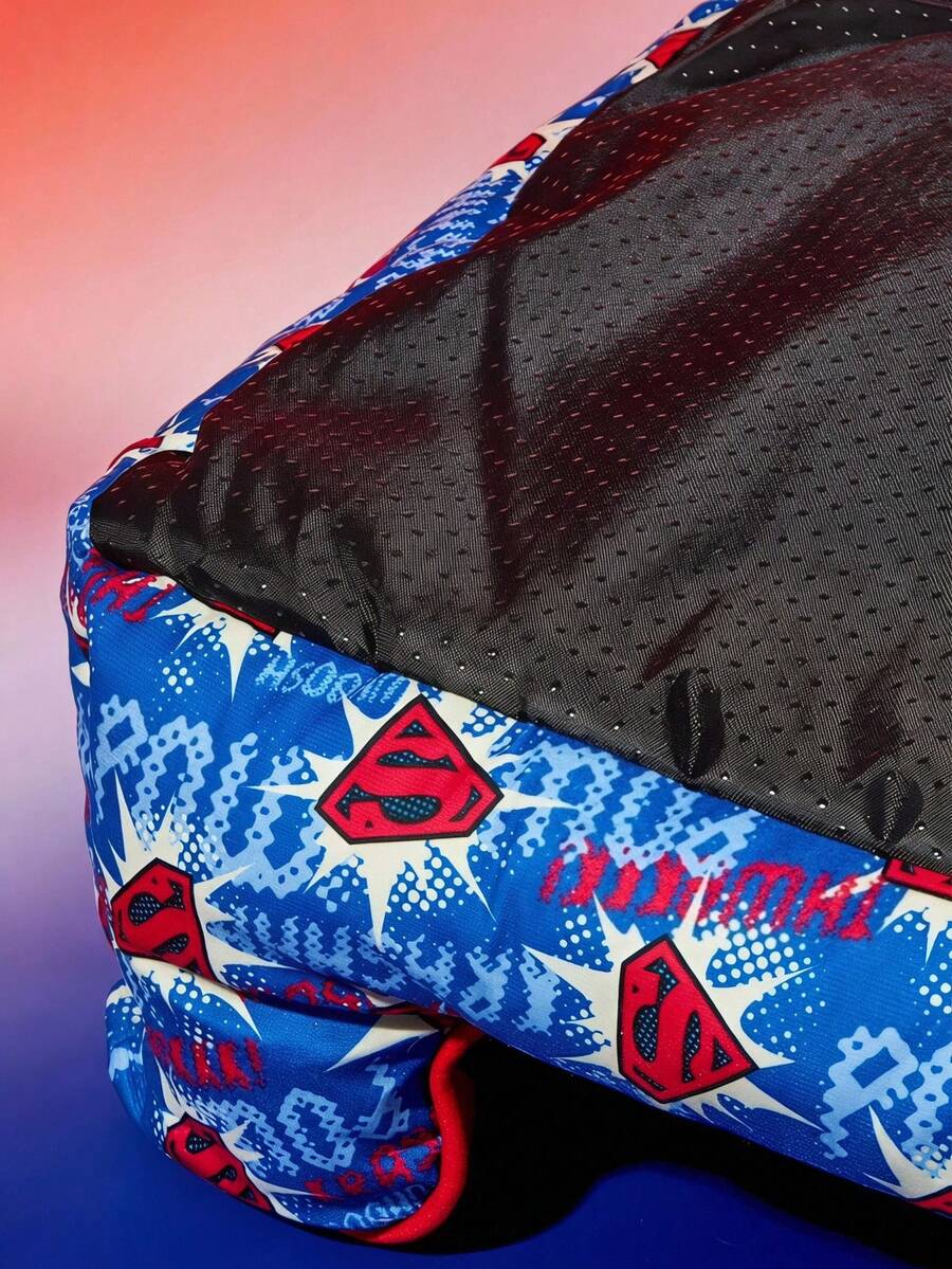 SUPERMAN  štampani jastučić za ljubimce, odvojiv i periv