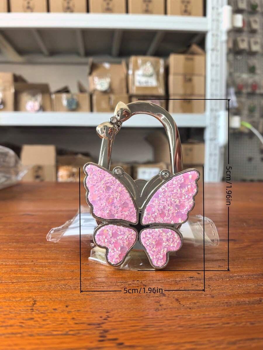 Preklopiva višenamenska kuka za ivicu stola, držač za torbe