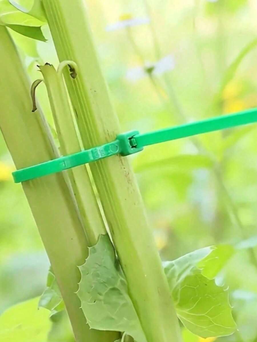 100 kom/set baštenskih vezica za kablove, plastične obmotavajuće trake za fiksiranje biljaka