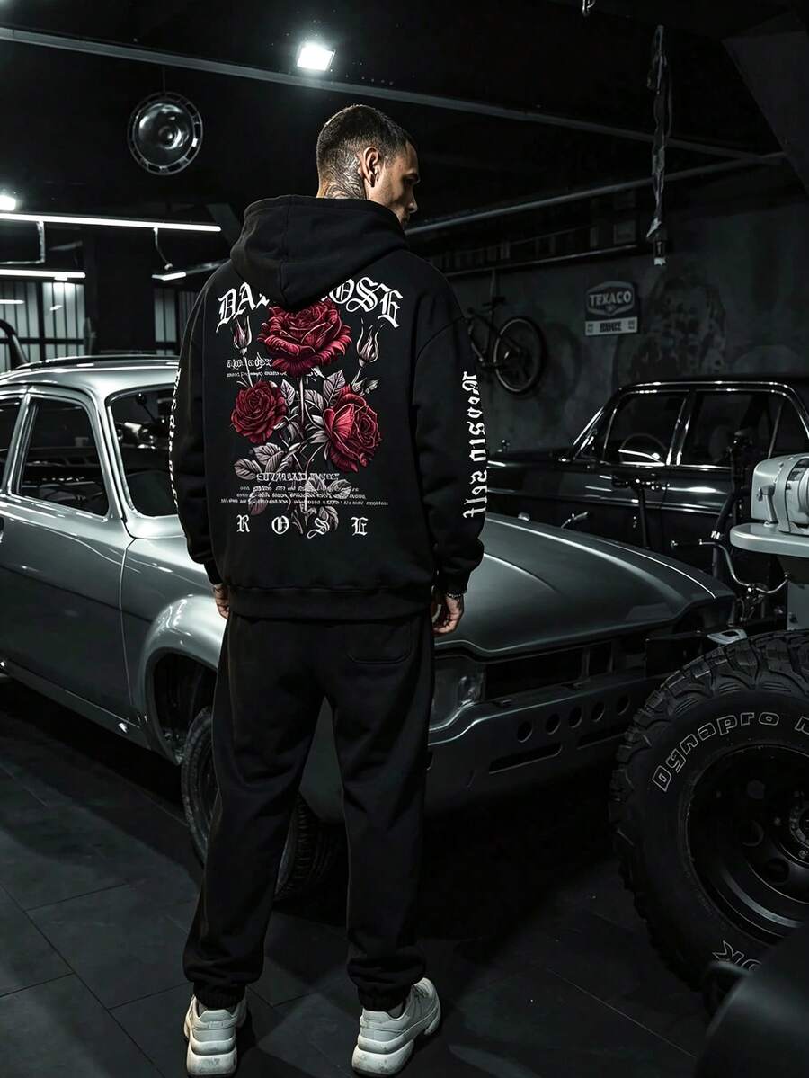 Muški jesenji street fashion set sa dugim rukavima