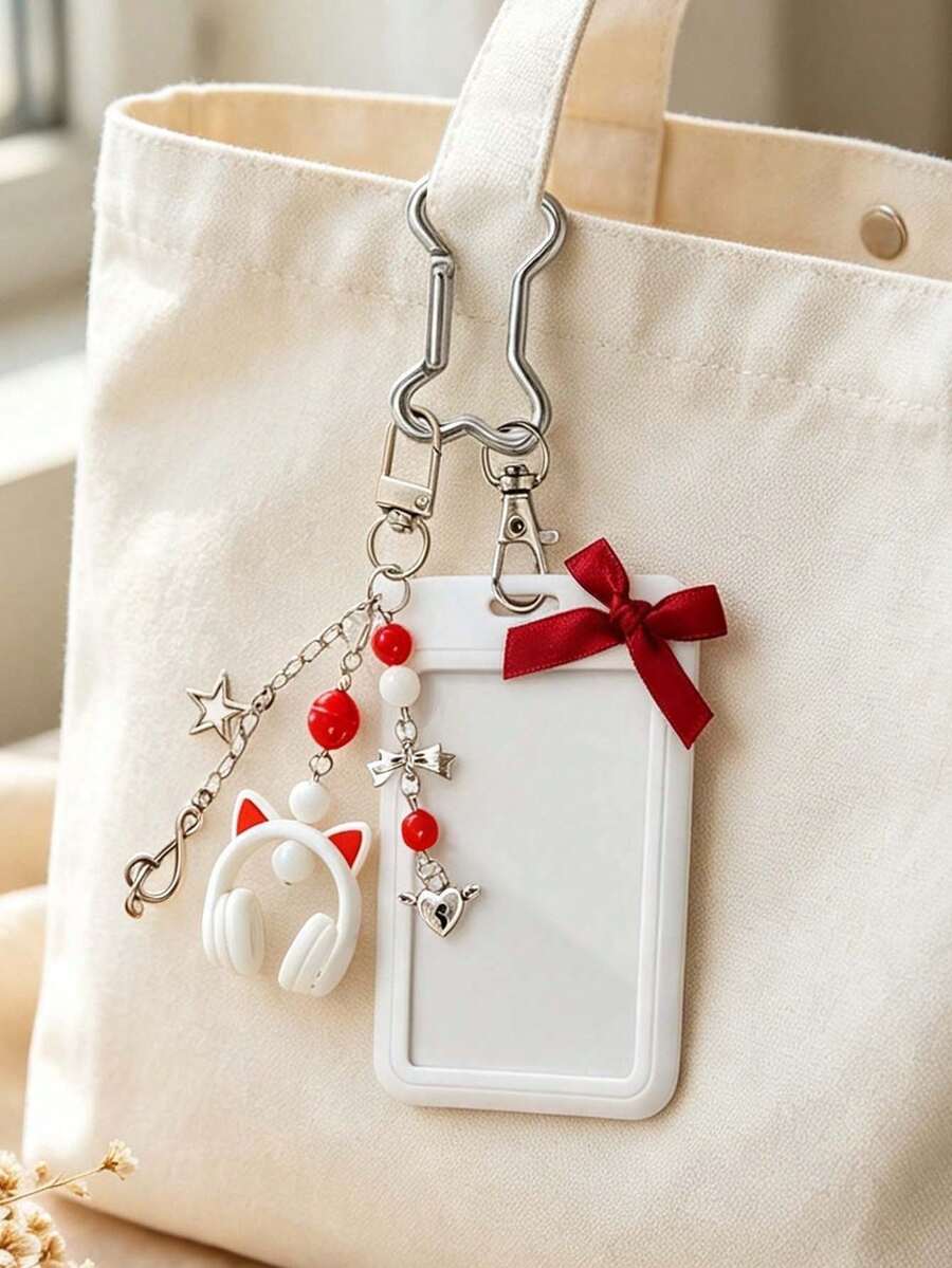 Sjajni držač za ID karticu sa kristalima