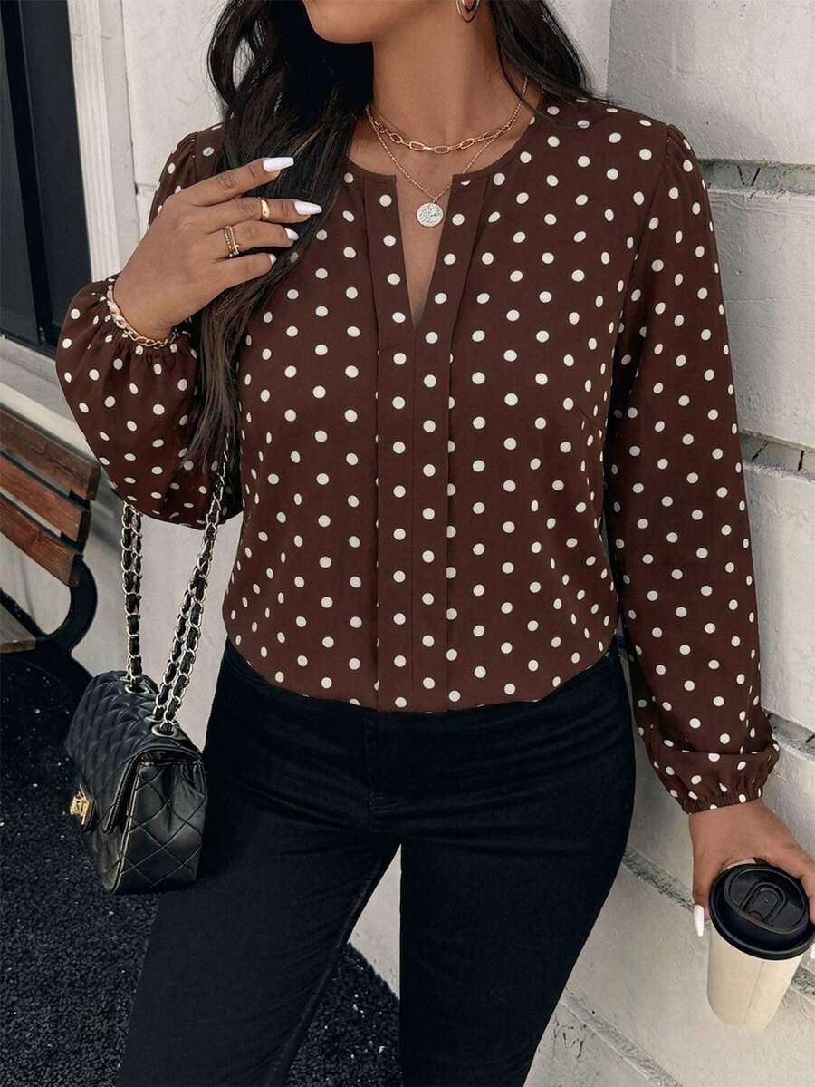 Ženska bluza plus size, elegantna, sa ombre leopard printom, puni dezen