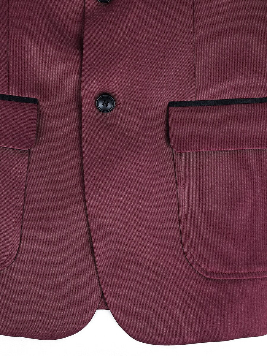 Muško odelo od 2 dela sa jednim dugmetom, slim fit, formalno