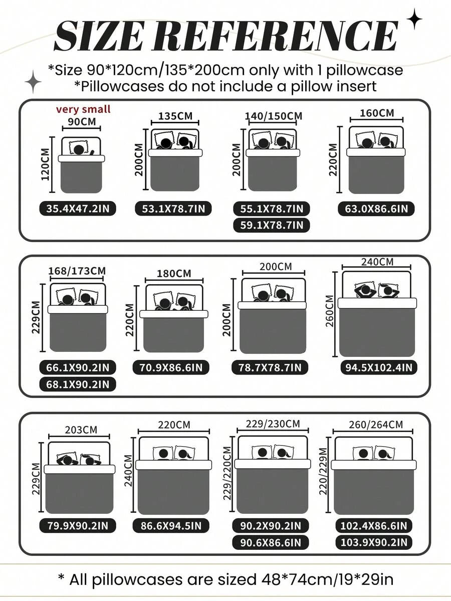 Set za prekrivač od satena sa karnerom