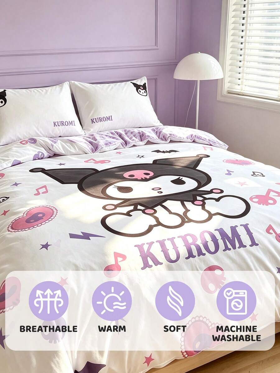 LOONEY TUNES Set od 3 komada  jorgan-navlake sa Cui Di printom, od brušenog materijala