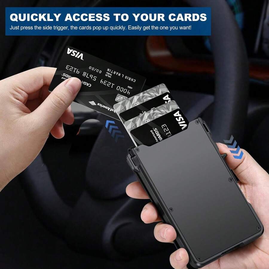 Muški novčanik sa RFID zaštitom, minimalistički