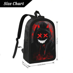 Uniseks moderan ranac sa printom "Cool Devil Smile"