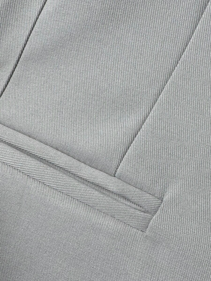 Muški set sako sa prugastim printom  i pantalona za odelo
