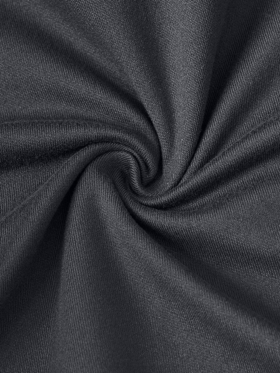 Muški streetwear komplet sa kratkim rukavima i šorts sa printom slova Chicago