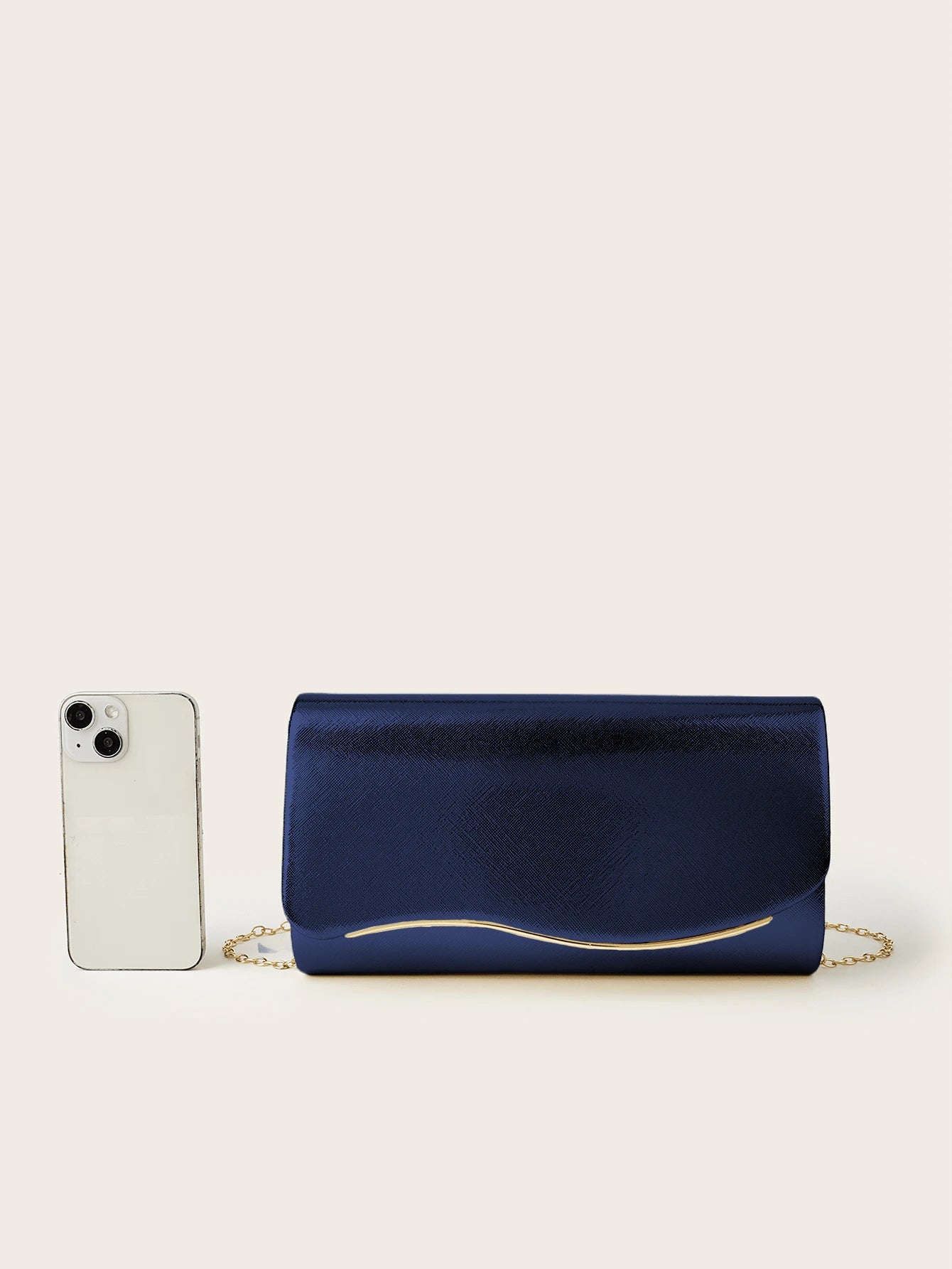 Luksuzna elegantna ženska clutch torba jednobojna