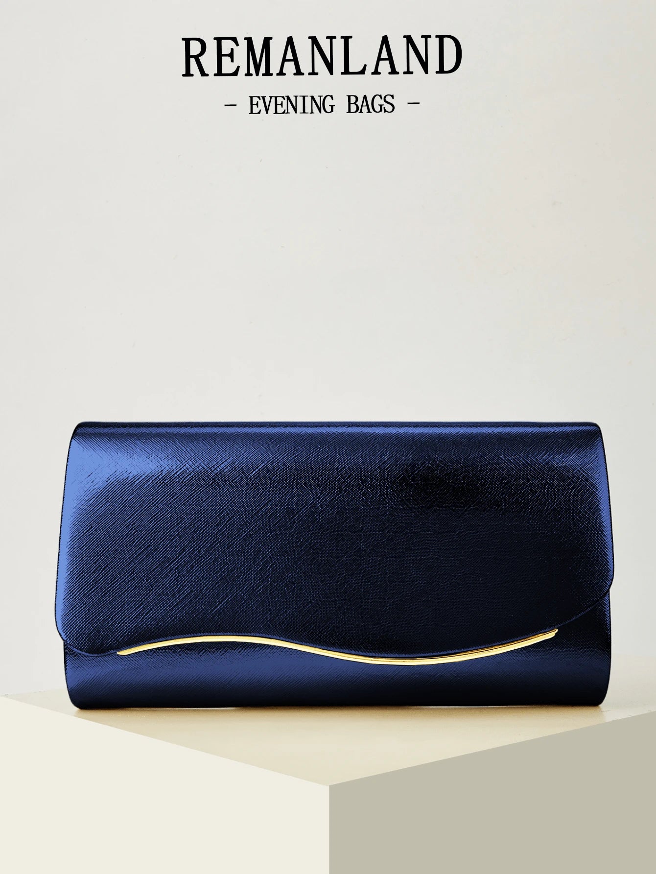 Luksuzna elegantna ženska clutch torba jednobojna