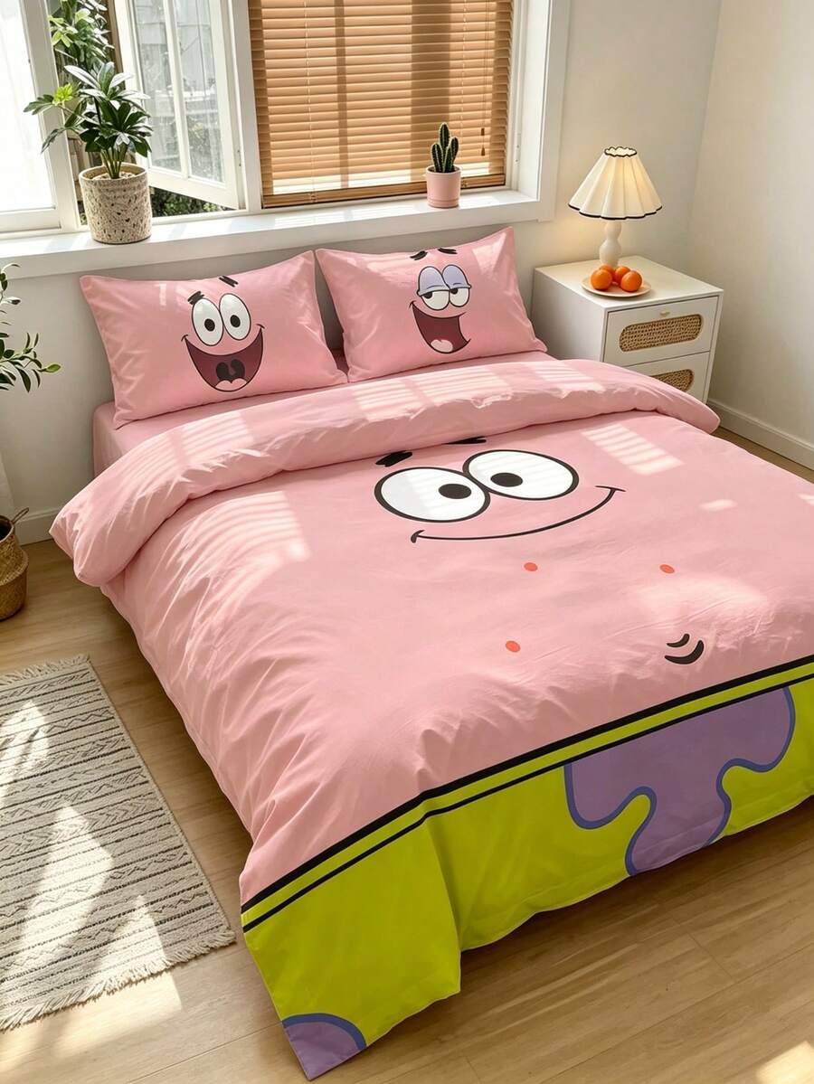 LOONEY TUNES Set od 3 komada  jorgan-navlake sa Cui Di printom, od brušenog materijala