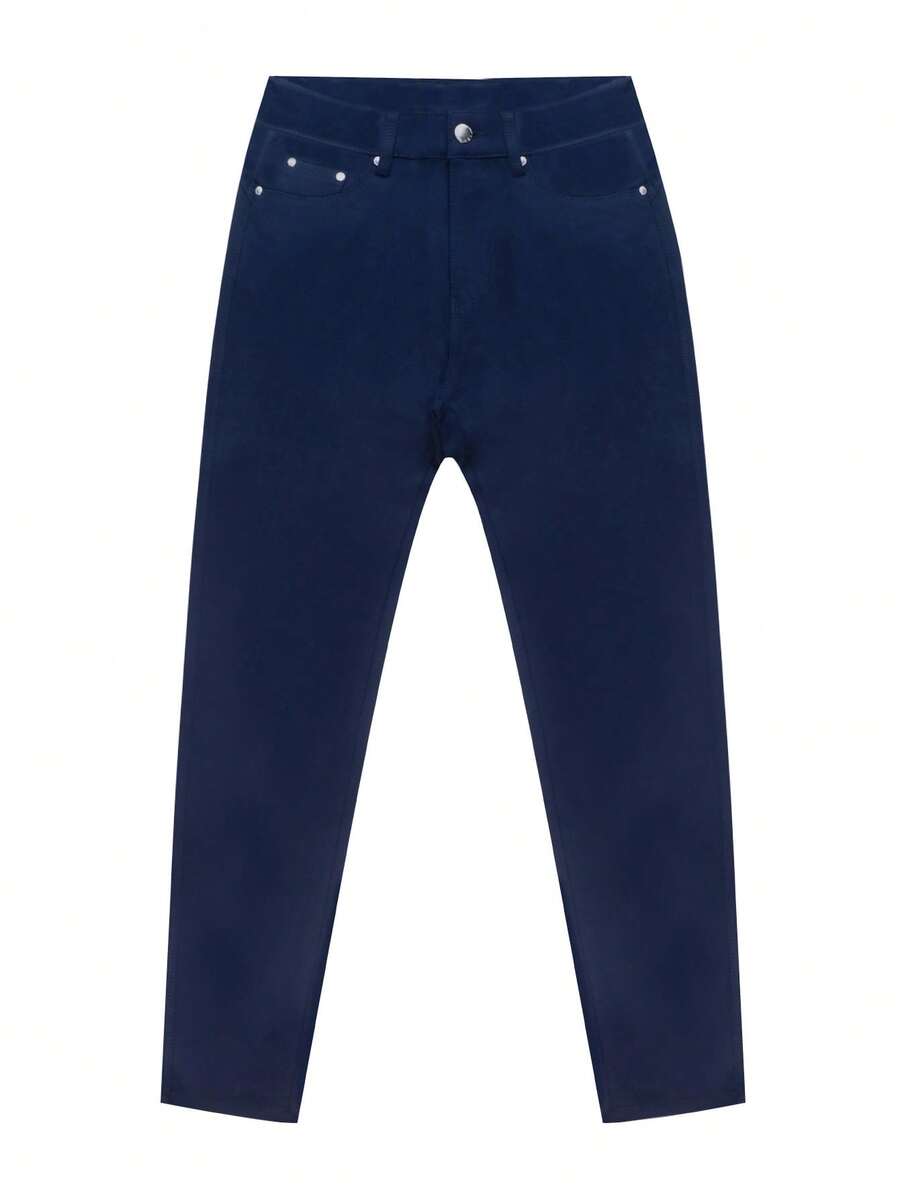 Ženske joger pantalone uskog kroja sa elastičnim manžetnama, joga sportske pantalone do gležnja, uske sa efektom podizanja zadnjice i kontrolom stomaka, poslovno-ležerni seksi stil, jesen/zima