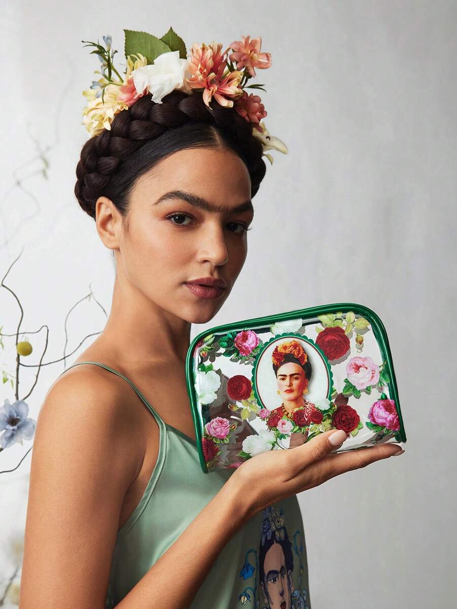 Betty Boop 1 kom set lagane kozmetičke torbe od poliesterskih vlakana sa štampanim crtanim uzorkom