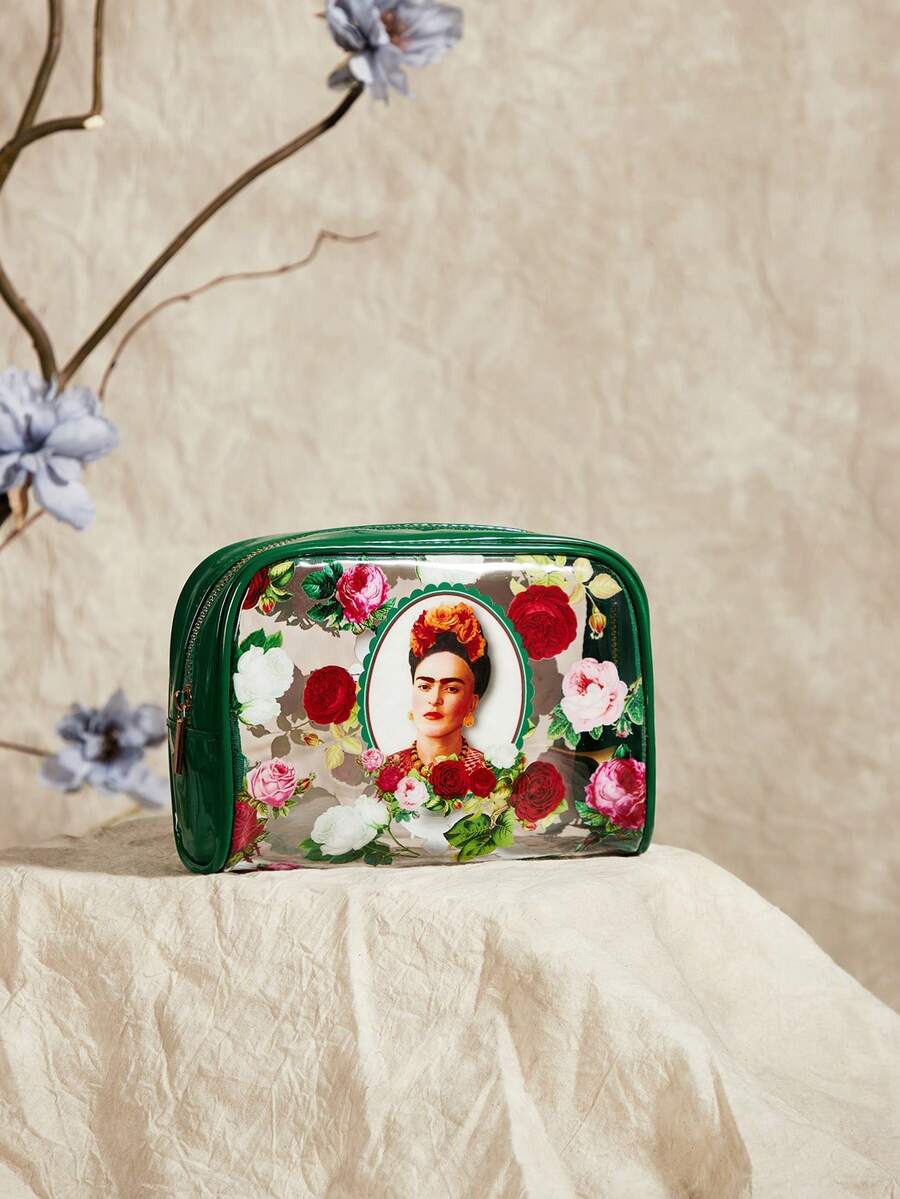 Betty Boop 1 kom set lagane kozmetičke torbe od poliesterskih vlakana sa štampanim crtanim uzorkom