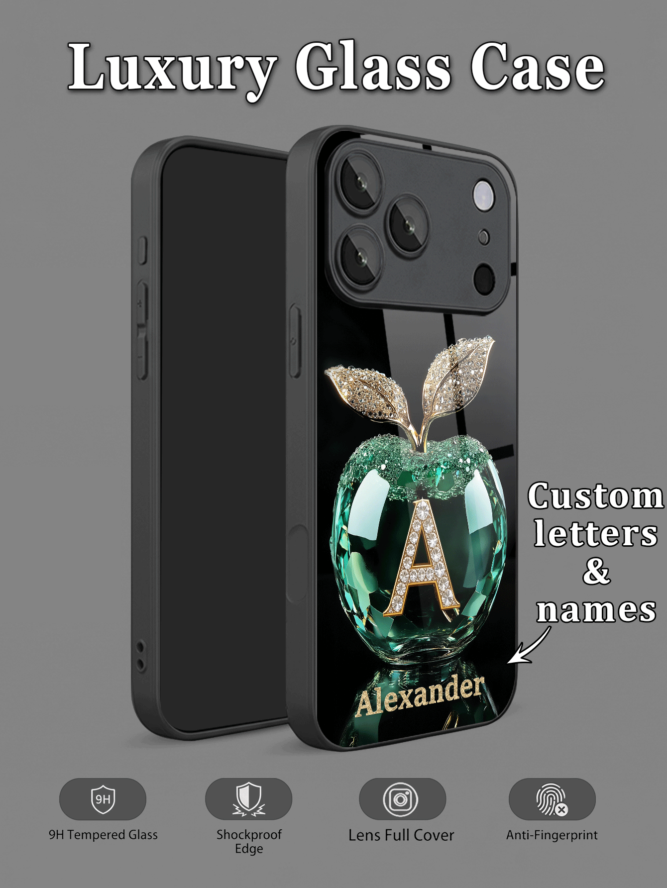 Personalizovana luksuzna futrola za telefon sa imenom