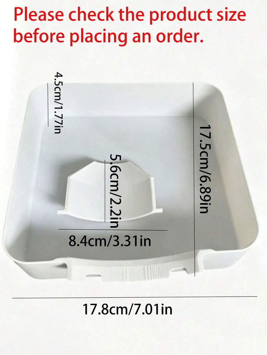 2 kom/set univerzalna posuda za kapljanje za veš mašinu