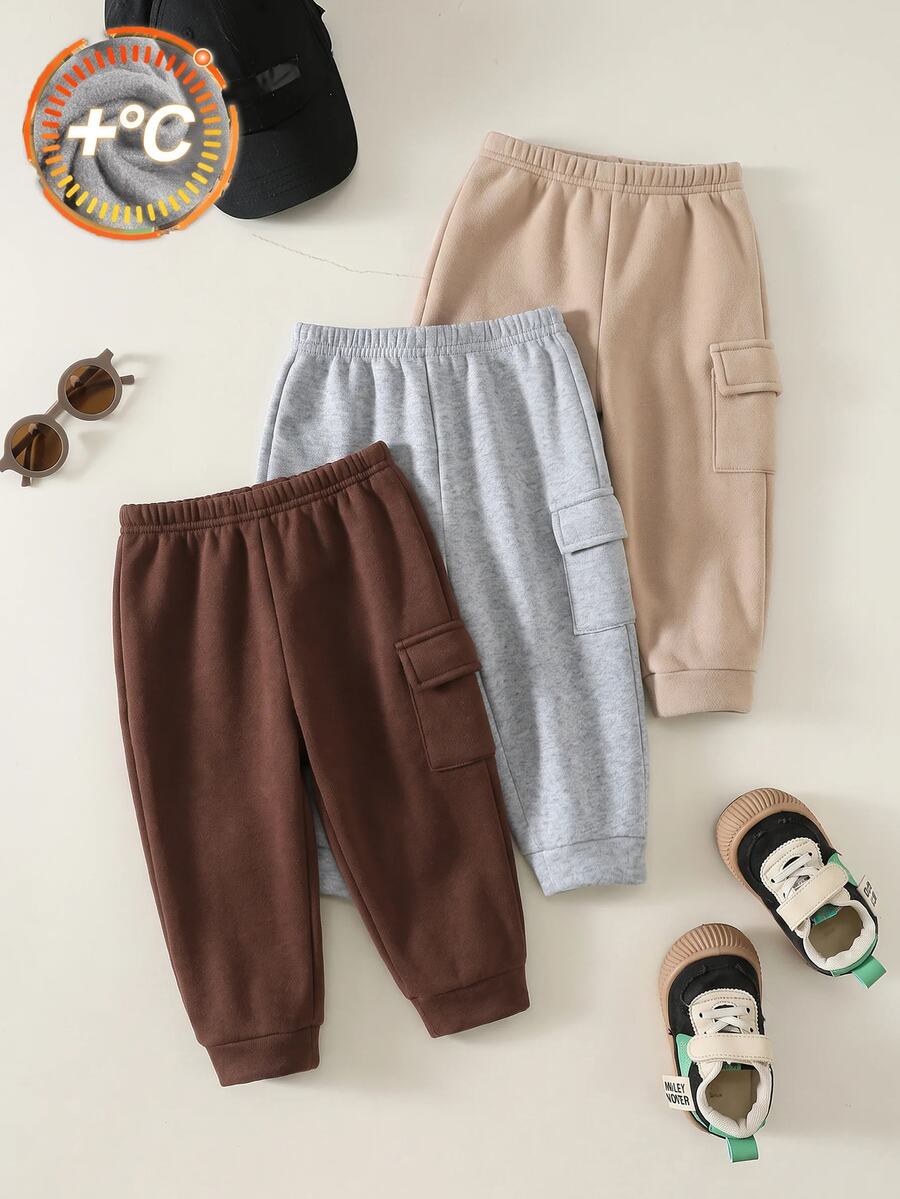 3 kom/set dečije pantalone za bebe dečaka,  ležerne, slatke, svestrane