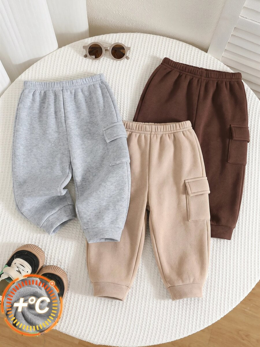 3 kom/set dečije pantalone za bebe dečaka,  ležerne, slatke, svestrane