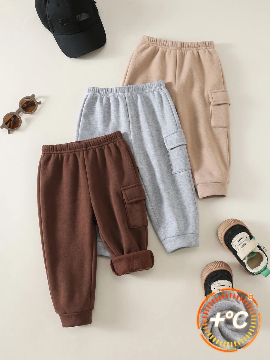 3 kom/set dečije pantalone za bebe dečaka,  ležerne, slatke, svestrane