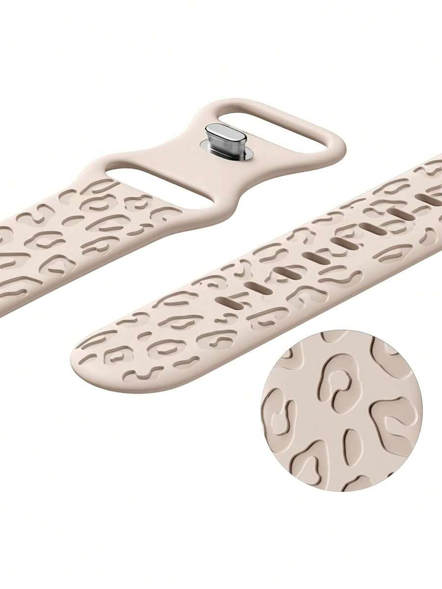 2 komada narukvice za sat sa leopard printom i gravurom, kompatibilna sa Apple Watch 49mm 46mm 45mm 44mm 42mm 41mm 40mm 38mm