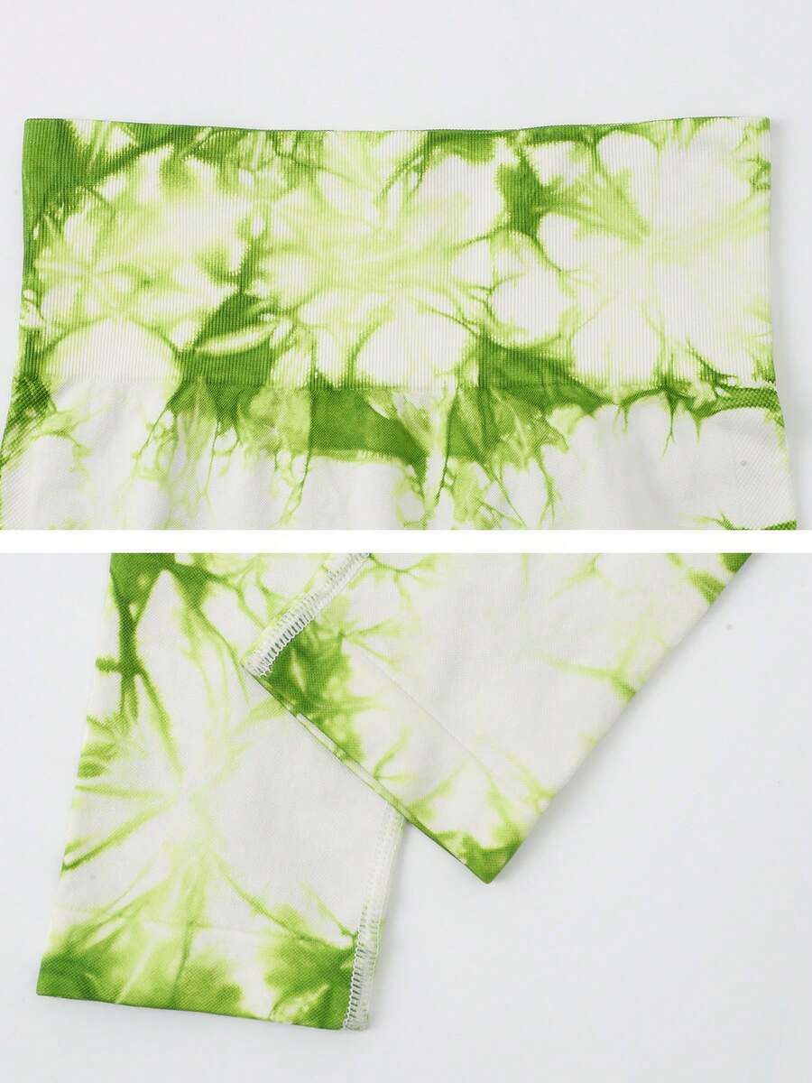 Ženske modne ombre pantalone za jogu  za trening, bešavne uske helanke sa visokim strukom