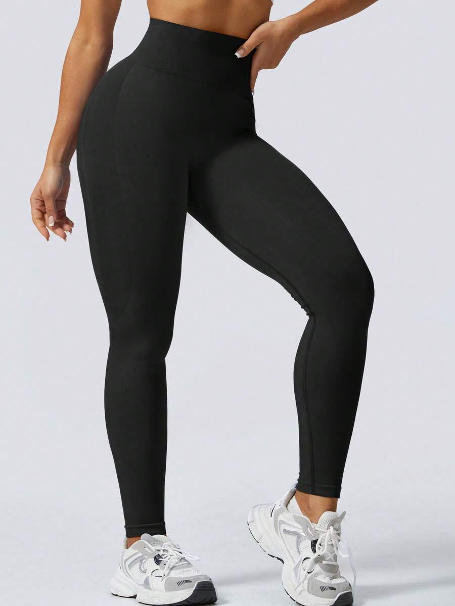 Ženske modne ombre pantalone za jogu  za trening, bešavne uske helanke sa visokim strukom