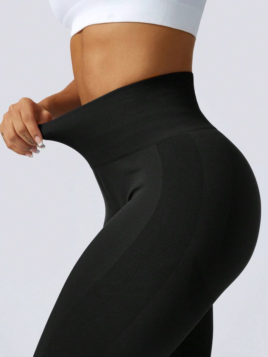 Ženske modne ombre pantalone za jogu  za trening, bešavne uske helanke sa visokim strukom