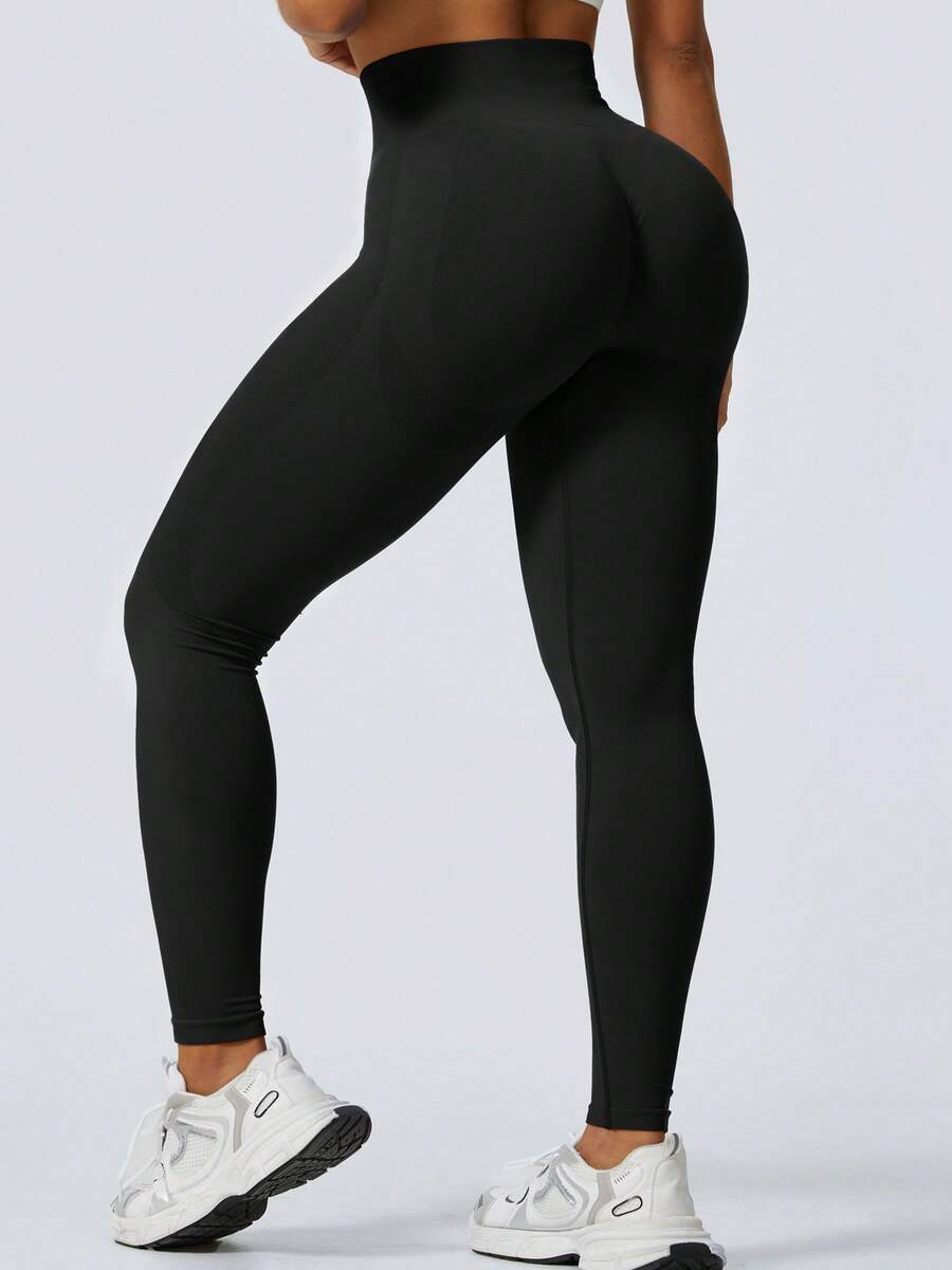 Ženske modne ombre pantalone za jogu  za trening, bešavne uske helanke sa visokim strukom