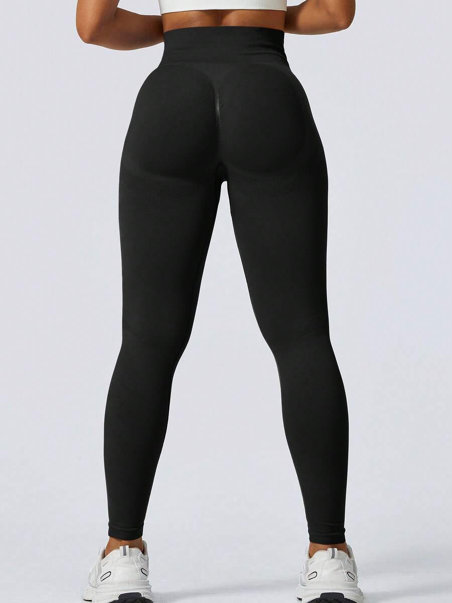 Ženske modne ombre pantalone za jogu  za trening, bešavne uske helanke sa visokim strukom
