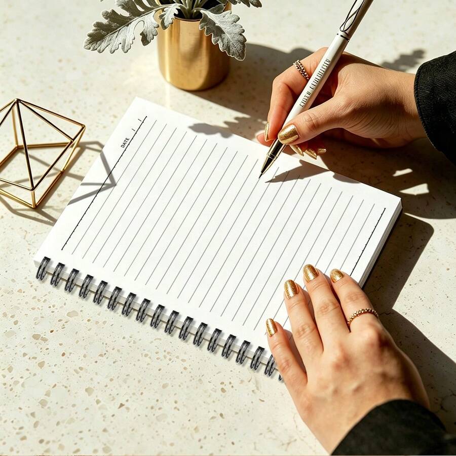 1 komad spiralna sveska 14*21 cm – ilustrovani veliki sat i mrežasti dizajn, britanski stil