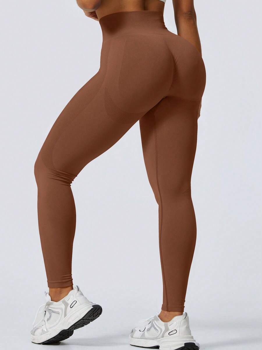 Ženske modne ombre pantalone za jogu  za trening, bešavne uske helanke sa visokim strukom