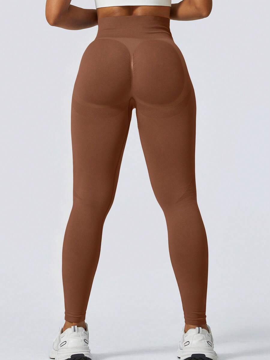 Ženske modne ombre pantalone za jogu  za trening, bešavne uske helanke sa visokim strukom