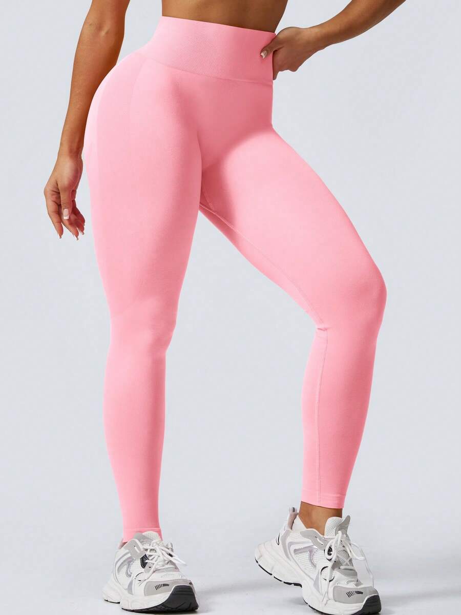 Ženske modne ombre pantalone za jogu  za trening, bešavne uske helanke sa visokim strukom