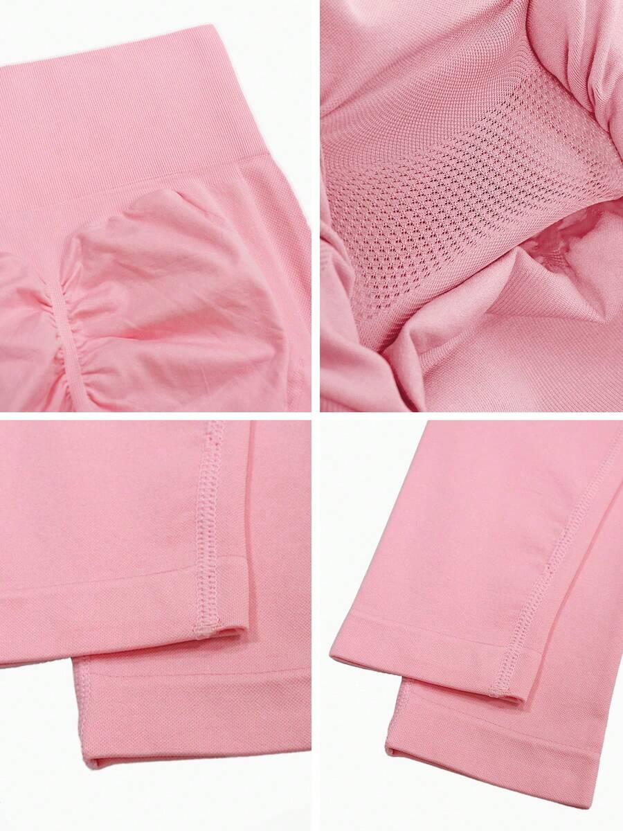 Ženske modne ombre pantalone za jogu  za trening, bešavne uske helanke sa visokim strukom