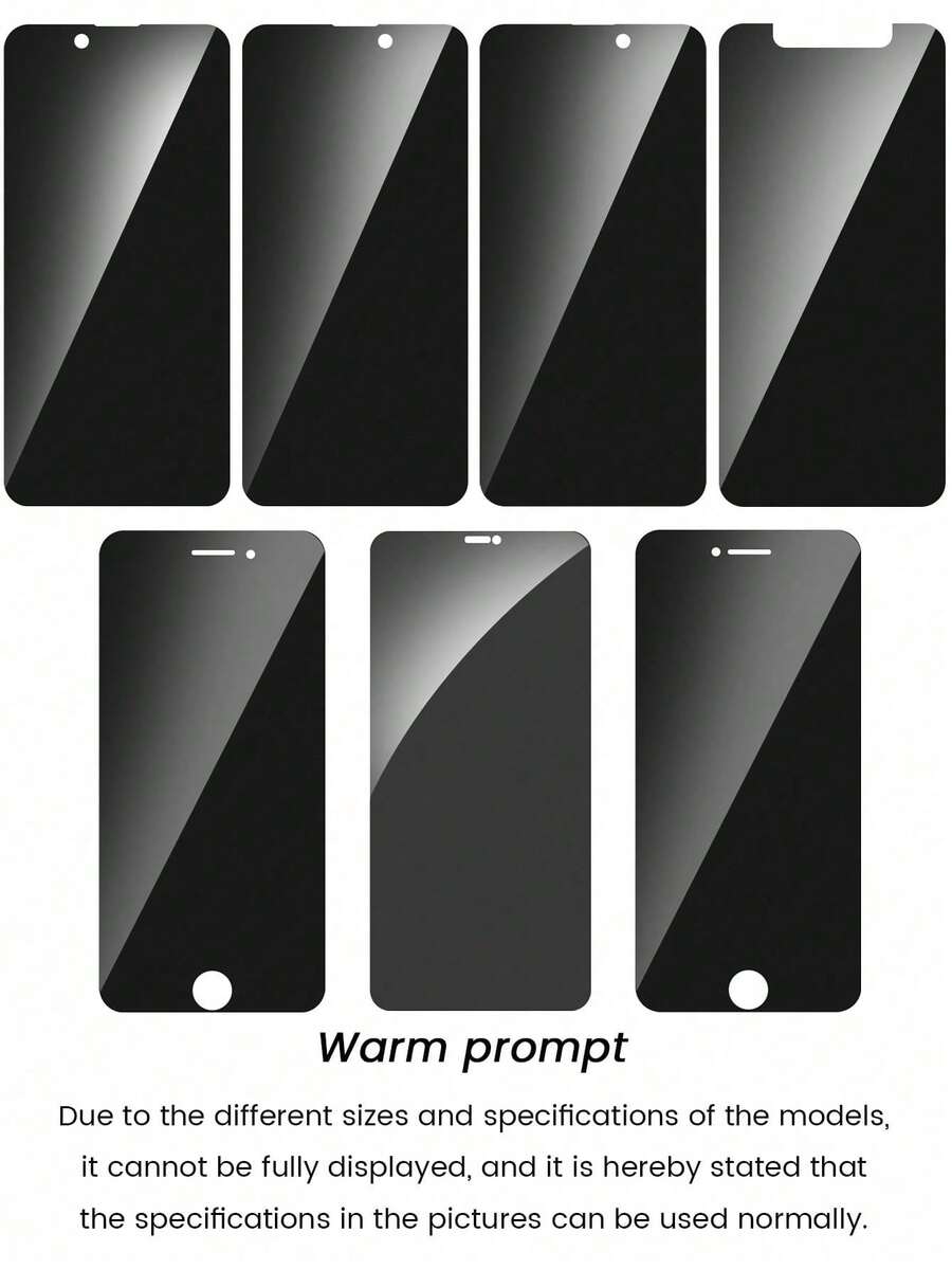 [2-Pakovanje] Kaljeno staklo zaštitna folija za privatnost kompatibilna sa iPhone 18/18 Pro/18 Pro Max/17/16e/16/16 Plus/16 Pro/16 Pro Max/15/14/13/12/11 Pro Max/12/13 Mini, takođe kompatibilna sa iPhone X/XS Max/XR/7/8/6/6S Plus/SE