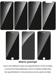 [2-Pakovanje] Kaljeno staklo zaštitna folija za privatnost kompatibilna sa iPhone 18/18 Pro/18 Pro Max/17/16e/16/16 Plus/16 Pro/16 Pro Max/15/14/13/12/11 Pro Max/12/13 Mini, takođe kompatibilna sa iPhone X/XS Max/XR/7/8/6/6S Plus/SE