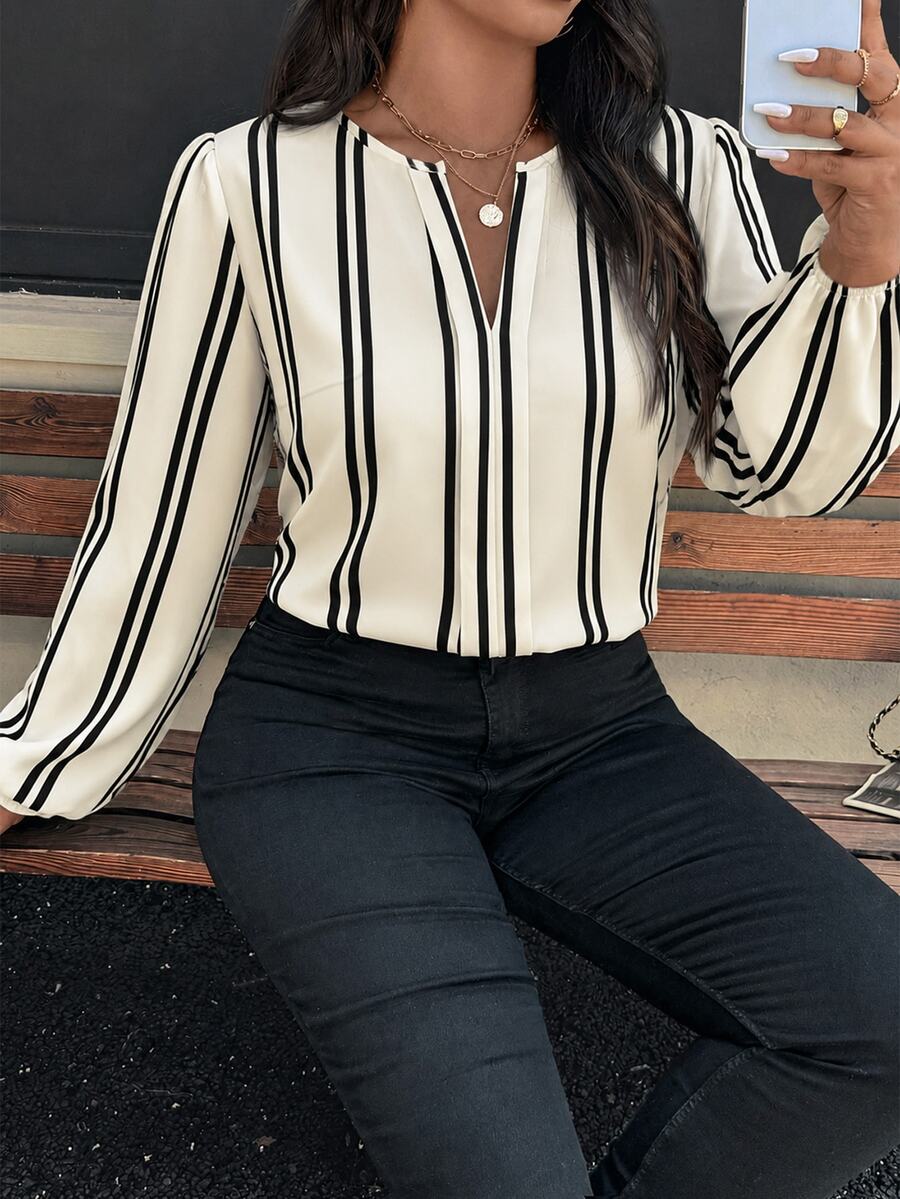 Ženska bluza plus size, elegantna, sa ombre leopard printom, puni dezen