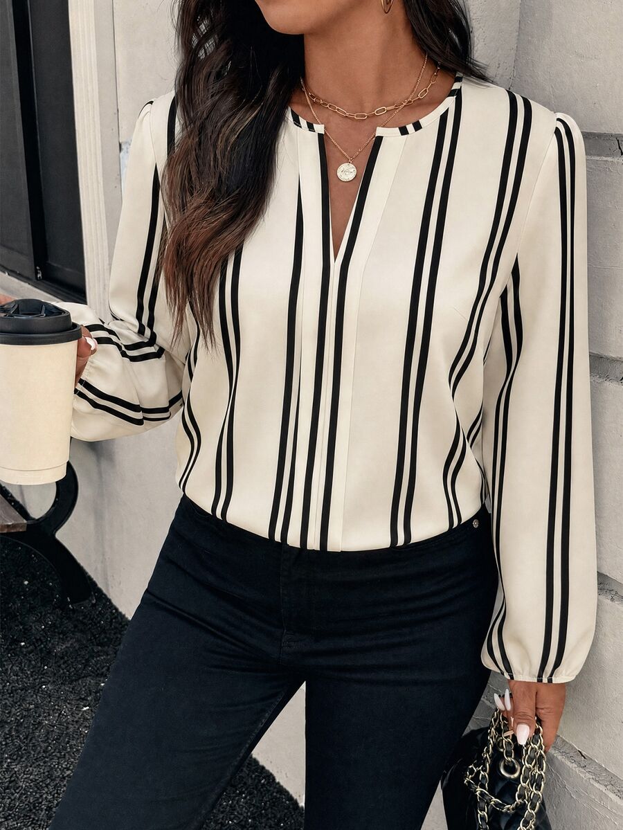 Ženska bluza plus size, elegantna, sa ombre leopard printom, puni dezen