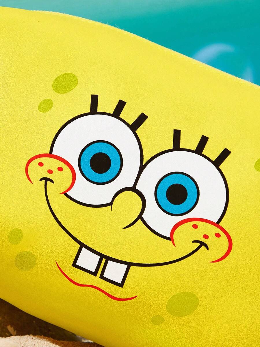 SpongeBob SquarePants  lagana PVC torbica za šminku sa printom crtanog lika i šljokicama