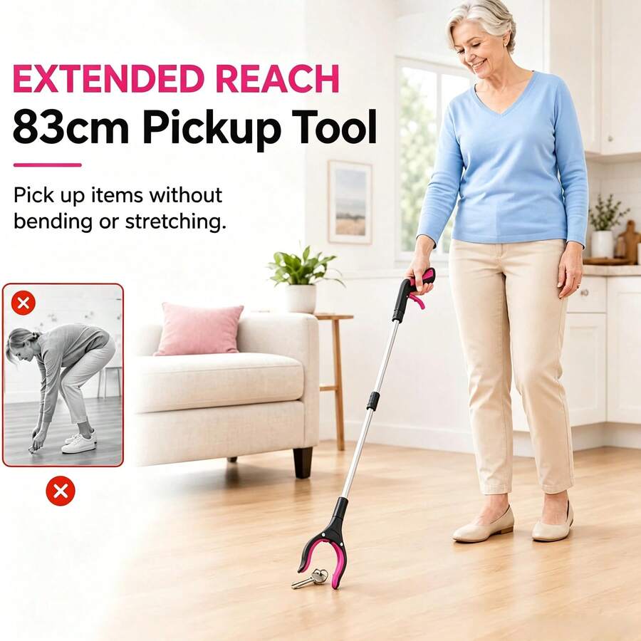 TOUCHBeauty Hvataljka-dohvatni alat 83 cm – ekstra duga preklopna hvataljka i alat