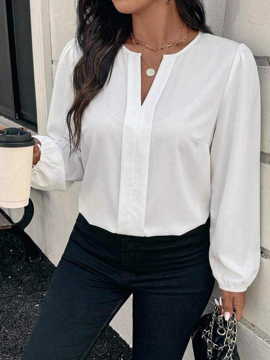 Ženska bluza plus size, elegantna, sa ombre leopard printom, puni dezen