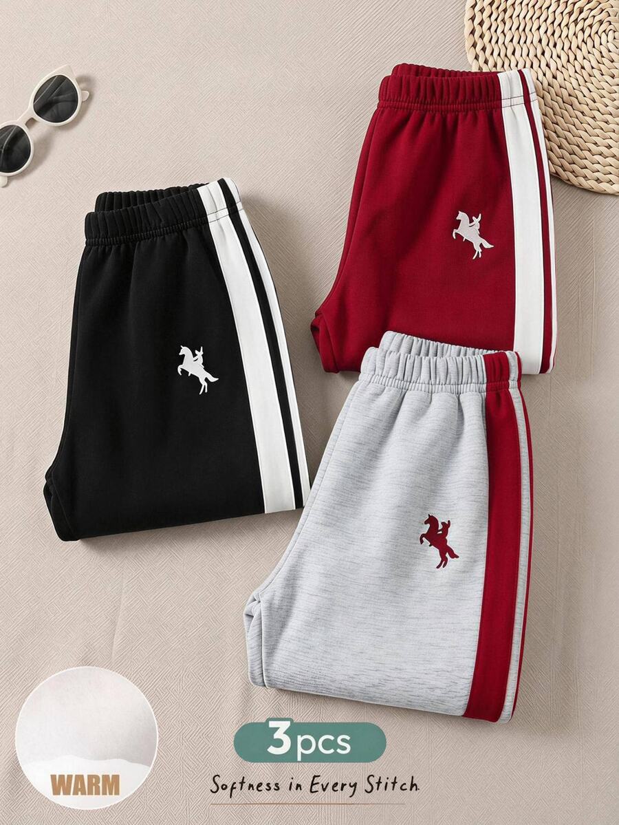 4 kom/set dečije joger pantalone za dečake i devojčice, slatke