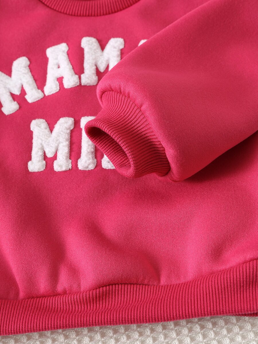 Set od 3 komada za devojčice, udobna jesenja/zimska moda, svež i sladak stil princeze