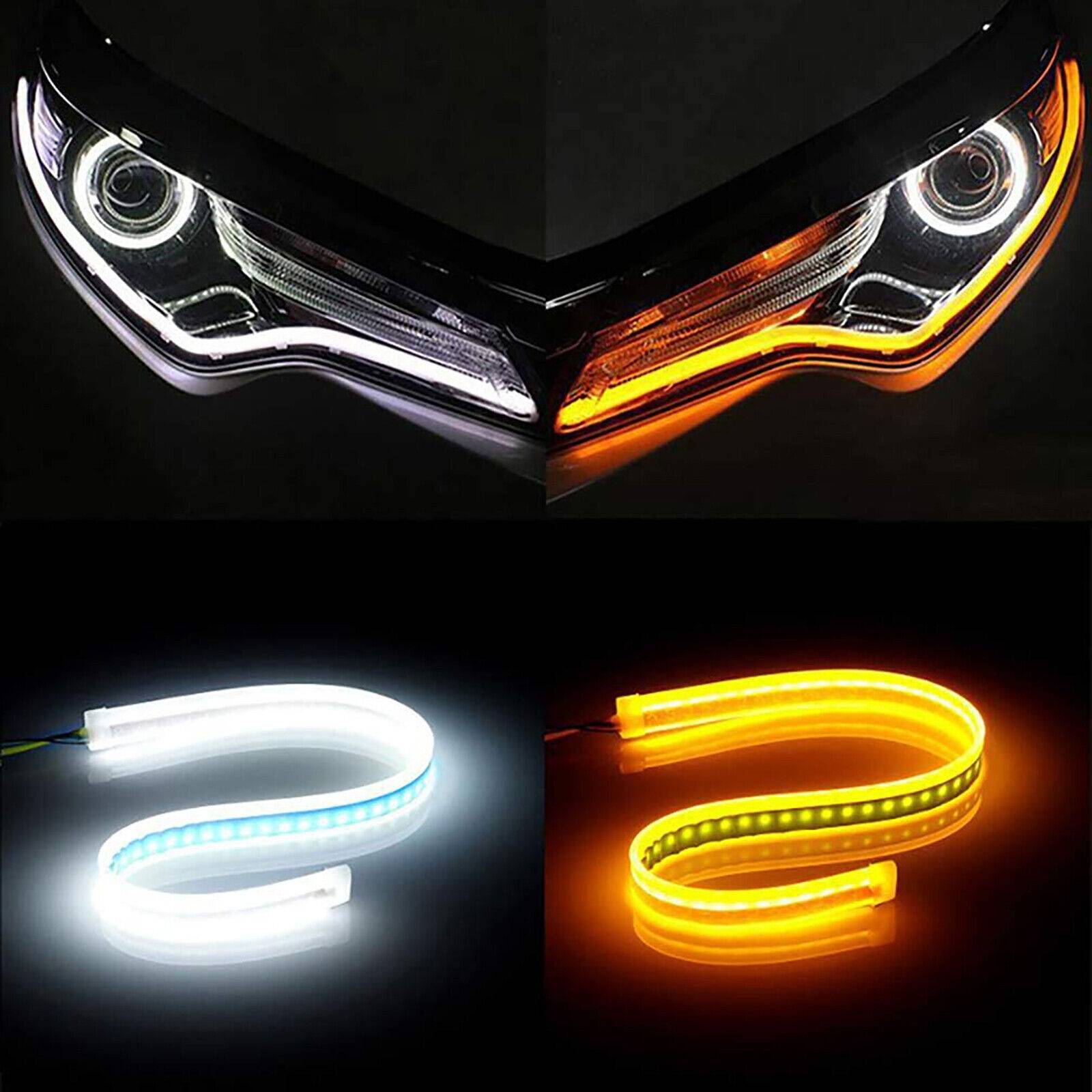 2x LED Dinamičke trake – DRL dnevna svetla, 60 cm