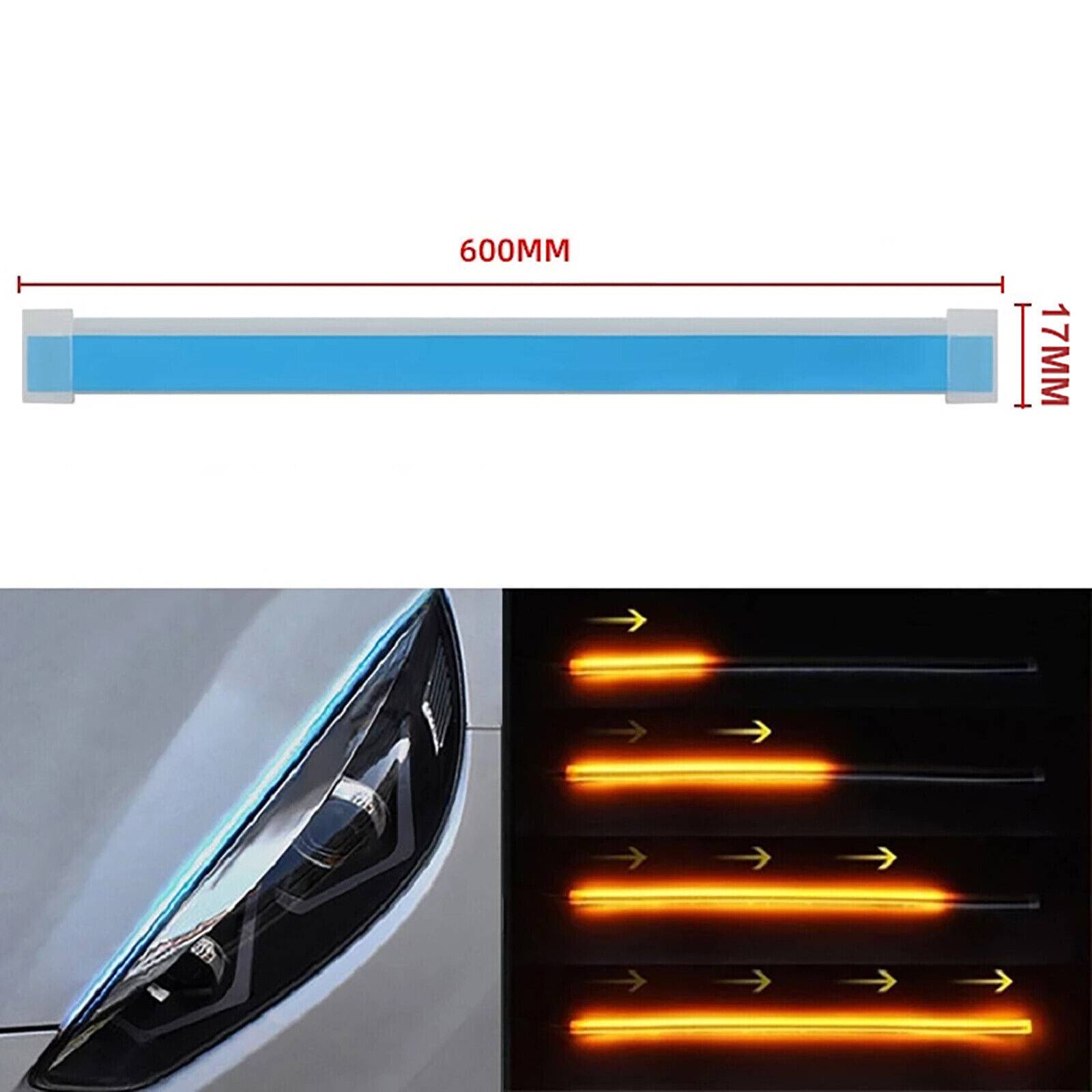 2x LED Dinamičke trake – DRL dnevna svetla, 60 cm