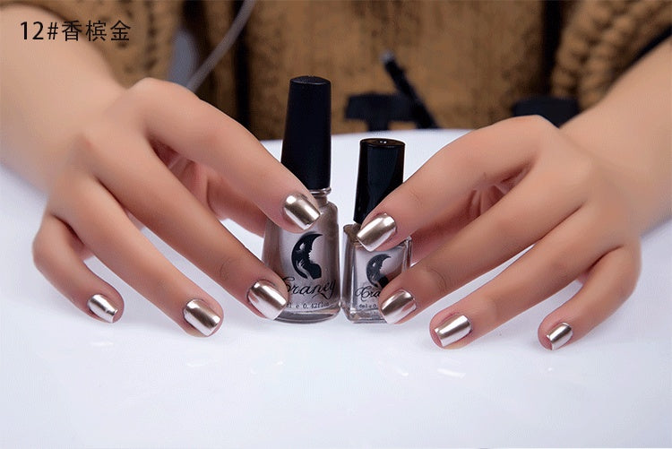 Mirror Silver Gel lak
